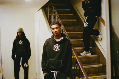 stitched tracksuit (blk)